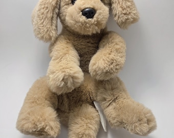 GUND 1985 Muttsy Puppy Dog Plush Golden Retriever Stuffed Animal