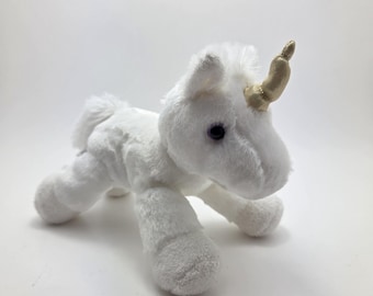 Aurora Unicorn Plush Gold Horn New Without with Tag (6 inch)