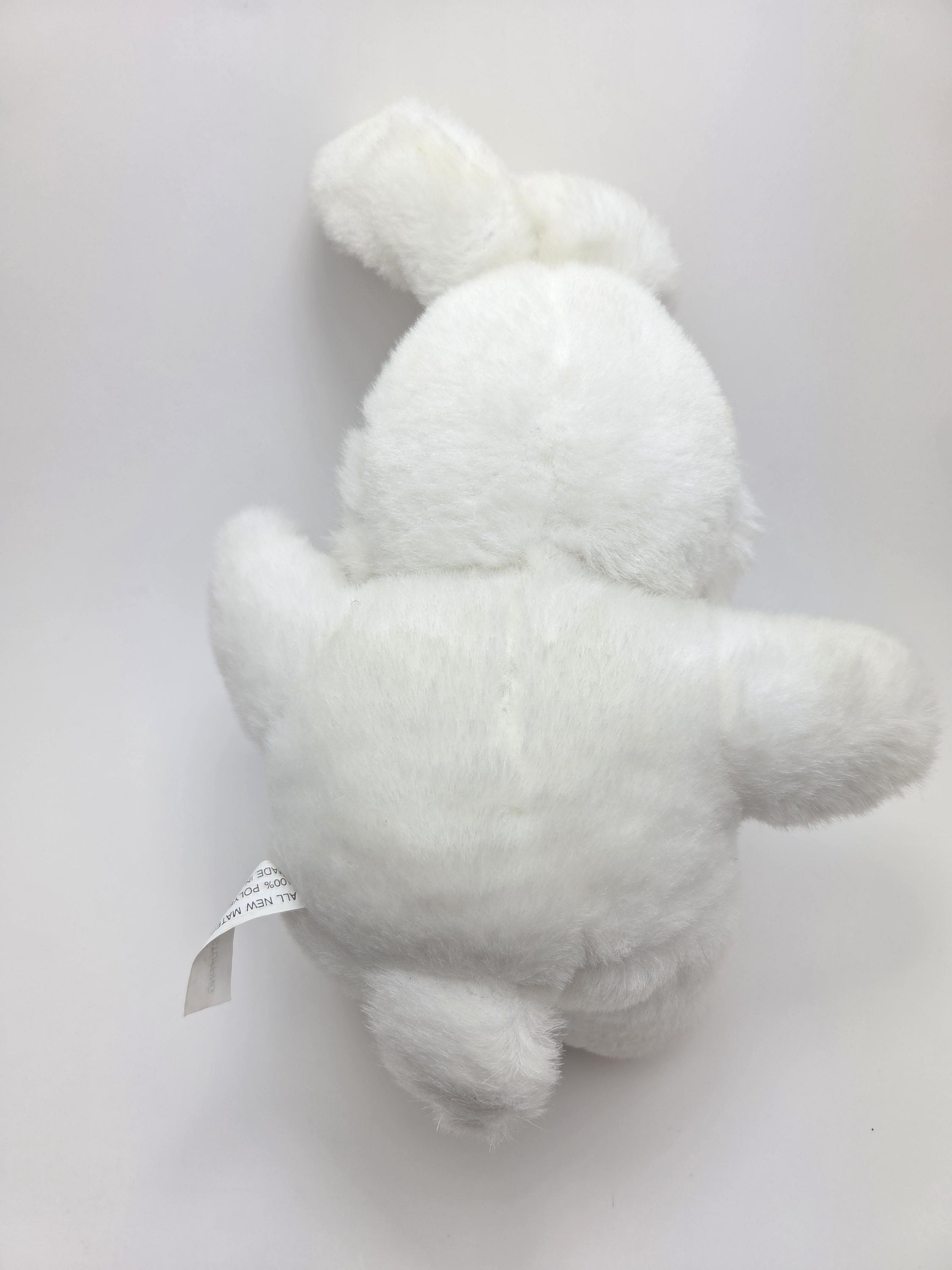 ヴィンテージバニーぬいぐるみ、ピンクの目と鼻のヴィンテージ