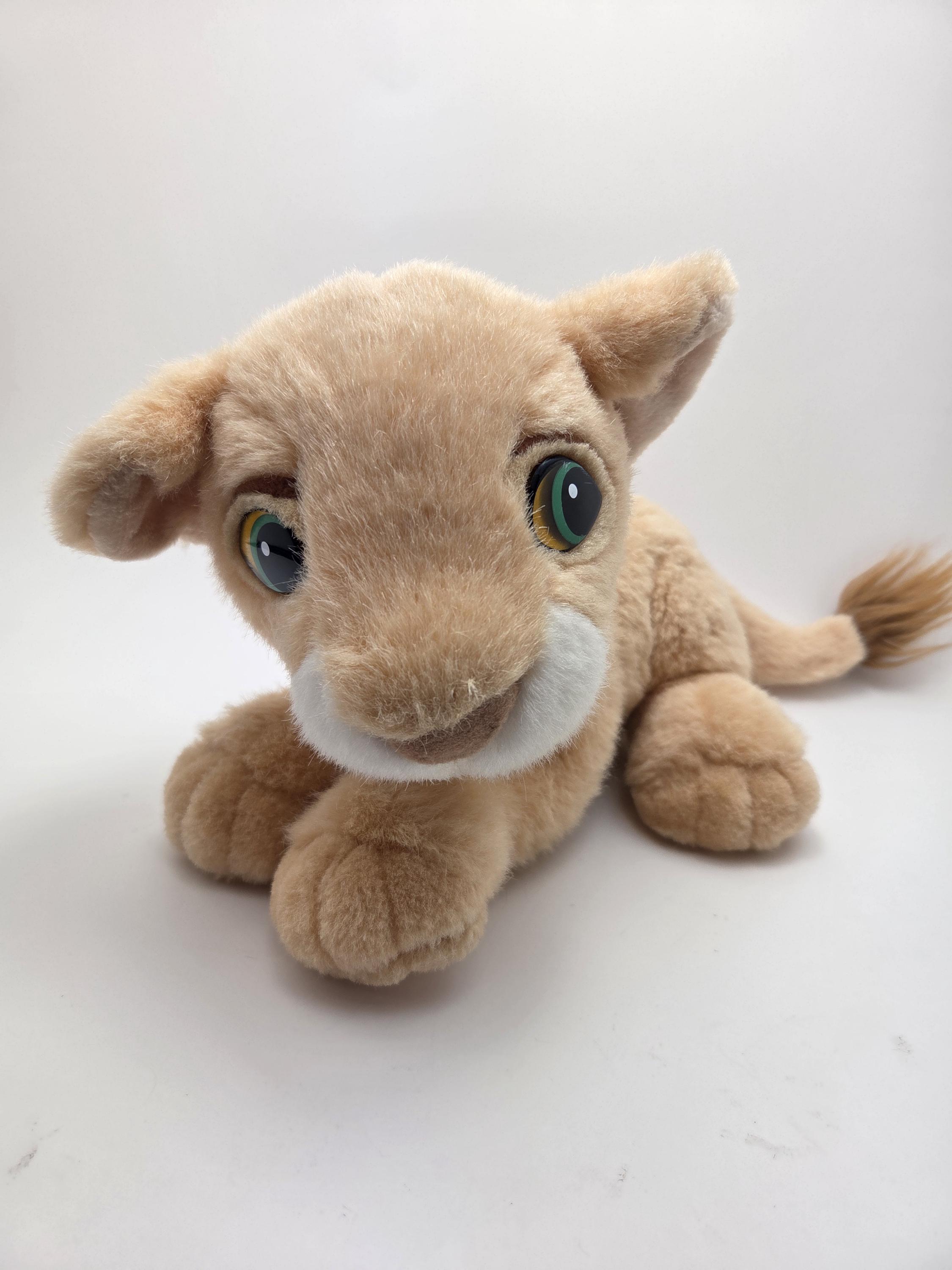 Laying Down Simba the Lion From Disney Lion King Vintage Plush (10