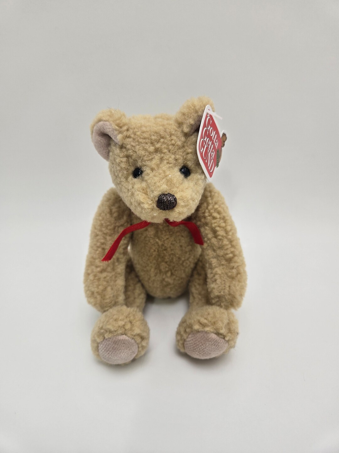 Gund Teddy Bear, New Condition With Tags. Vintage Plush (5