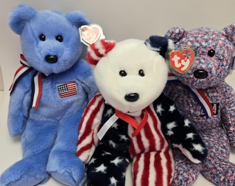 Ty Beanie Buddies - USA Amerika Bären - Ty Beanie Buddy (32 inch)