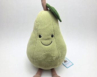 Jellycat Small Amuseable Pear New With Tags Collectible (9 Inch