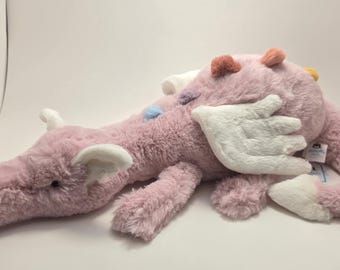 Opalite Dragon Plush Large 50cm 66cm Soft Fantasy Stuffed Animal
