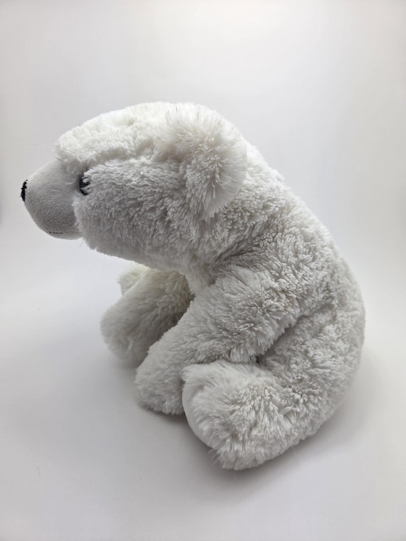 Animal Adventure Vintage White Polar Bear Plush (12 Inch) - Etsy