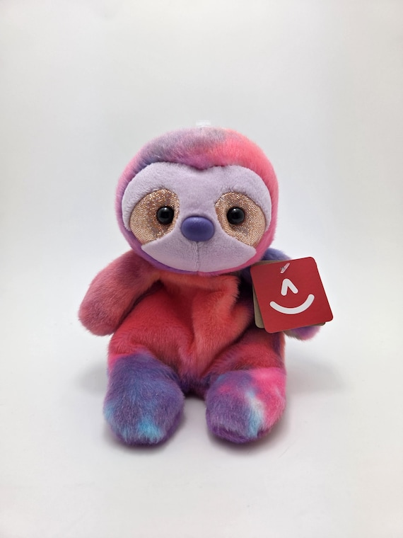 Aurora Sloth Colourful Vibrant Soft Sloth Plush, New With Tags (5