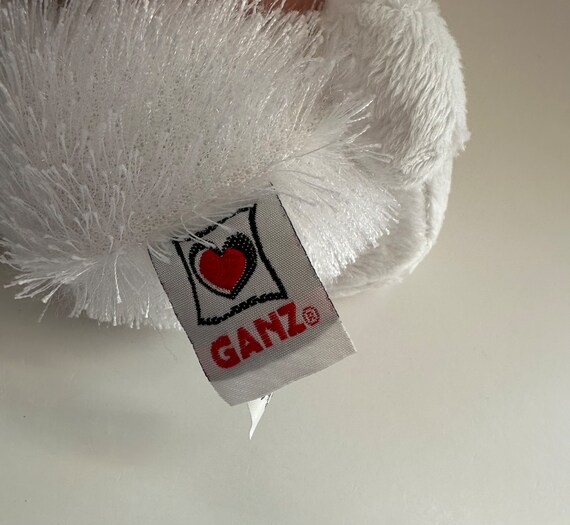 Adorable Vintage Webkinz White Bunny Plush With No Tag/code, Ganz
