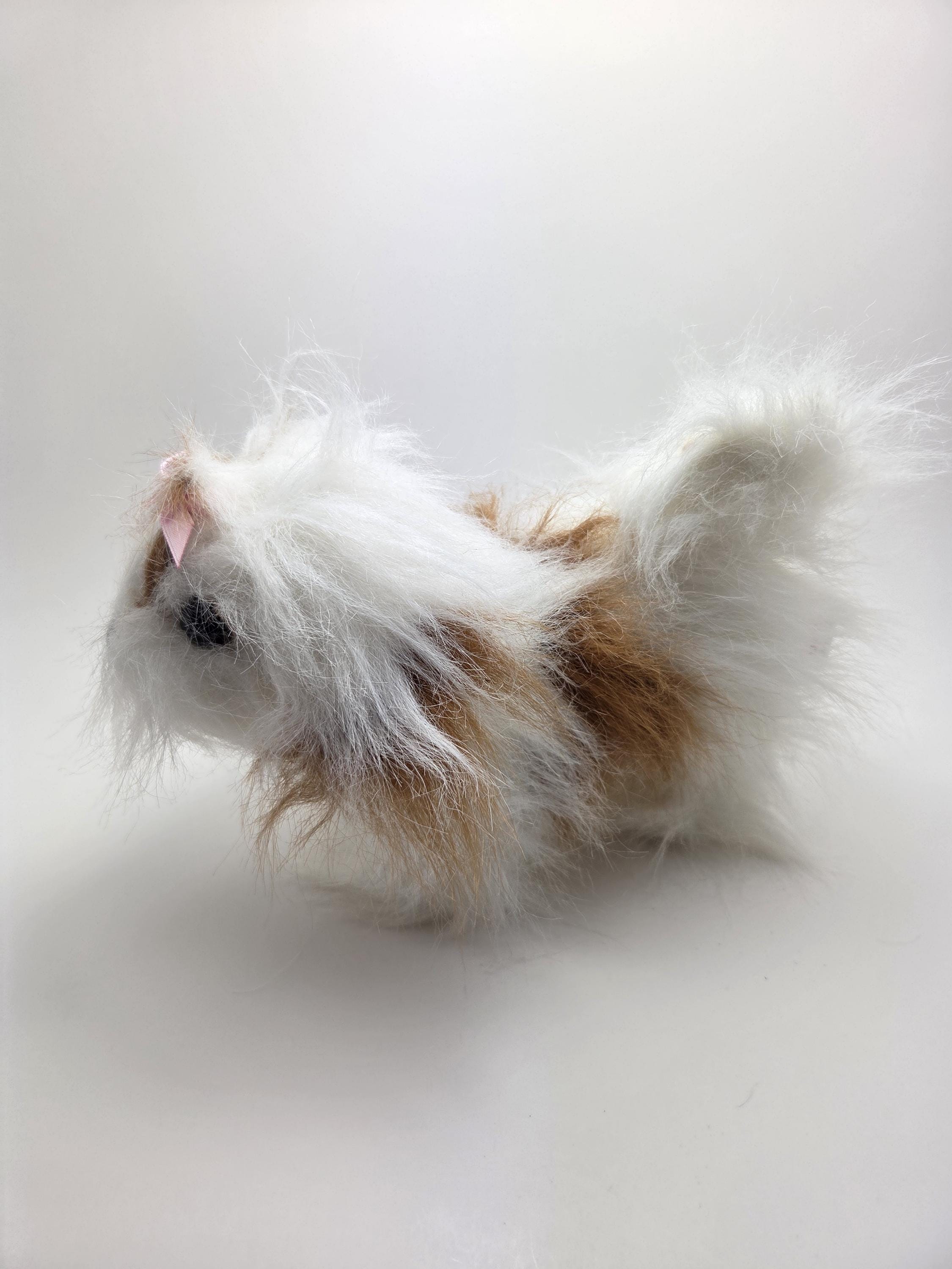 Vintage Webkinz Shih Tzu Dog Plush With No Tag, Ganz Plush (9 Inch