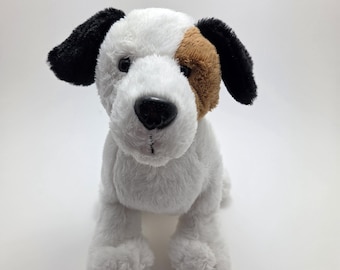 Vintage Webkinz Jack Russell Terrier Plüschhund ohne Etiketten, Ganz Plüsch (8 Zoll)