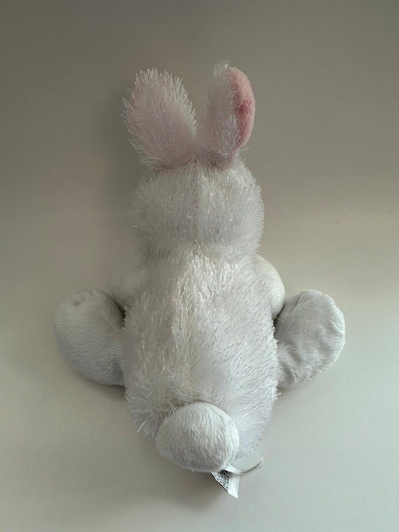 Adorable Vintage Webkinz White Bunny Plush With No Tag/code, Ganz