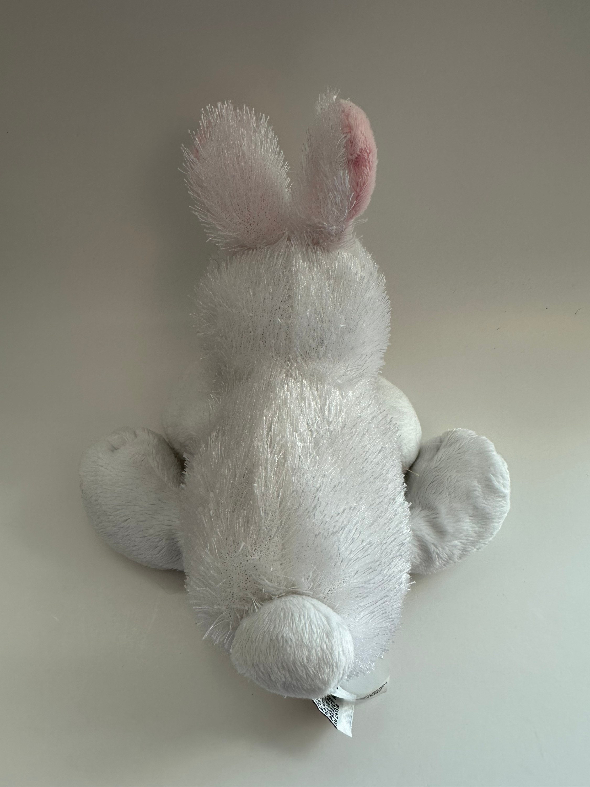 Adorable Vintage Webkinz White Bunny Plush With No Tag/code, Ganz