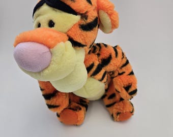 Disney Fischer-Price Tigger Plüsch von Winnie Puuh, Vintage Sammlerstück (26 cm)