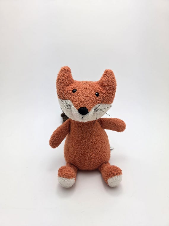 Jellycat Noodle Fox Rare Collectible Retired Rare No Tags Pre