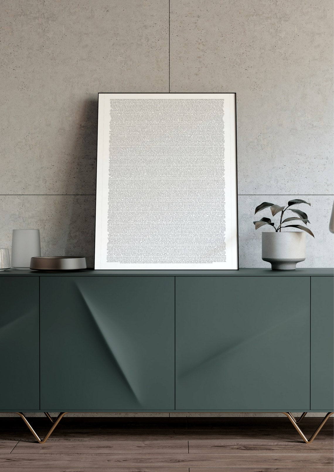 Digital Print: Entire Shrek Movie Script - Etsy