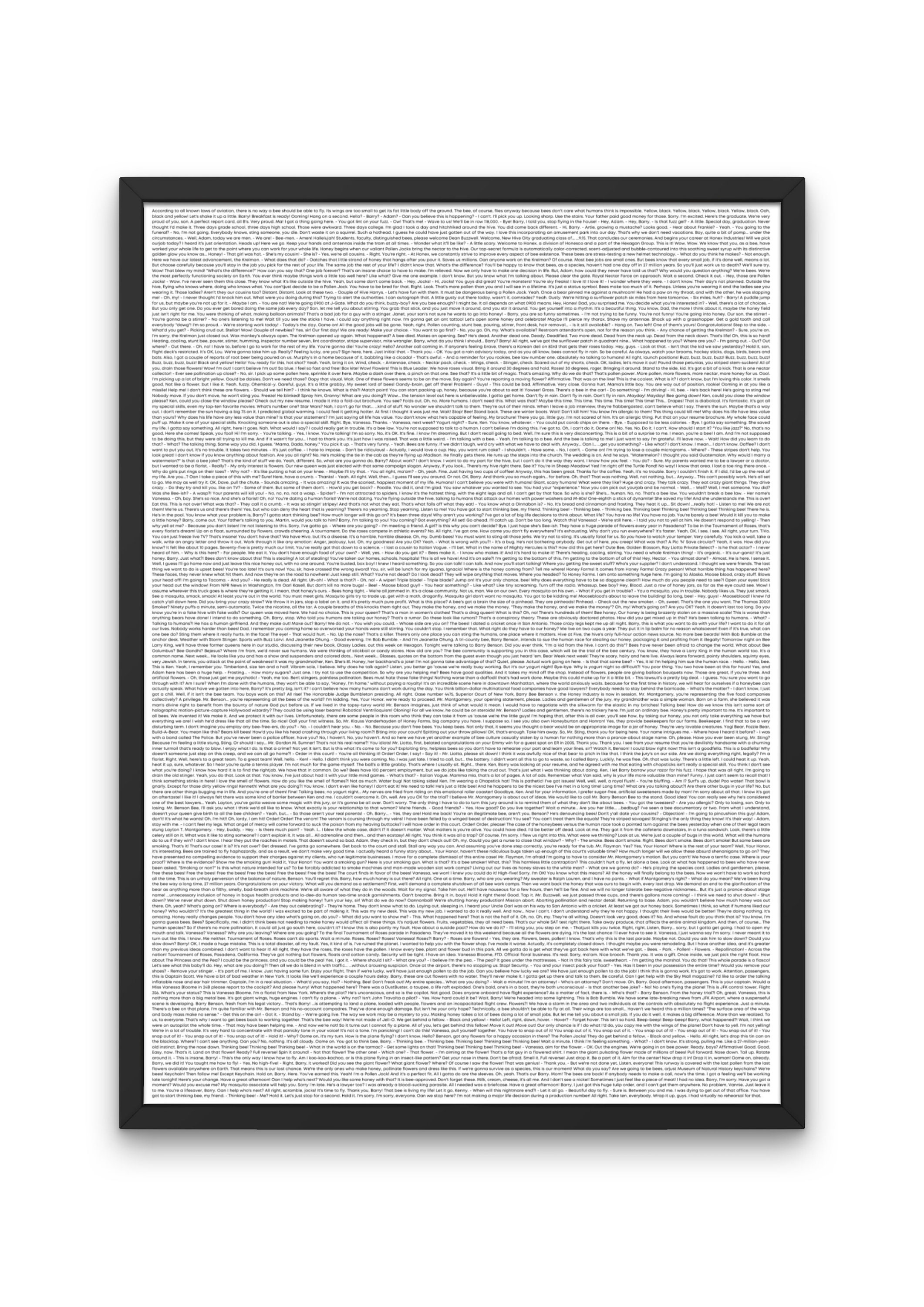 Entire Bee Movie Script Copyable 23 - lfdcw5a