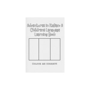 Aventura de color italiana: libro para colorear para niños imprimible