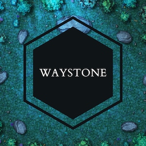 Waystone Battle Map 4K 2K, DnD Kaart, Dungeons and Dragons, Roll20, Foundry VTT, Fantasy Grounds, Owlbear Rodeo, D &D Digitale Kaart, Pathfinder