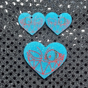 Quality Television Keychain/Earrings | Vox Hazbin Hotel