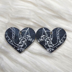 A Strong Drink & Good Advice Earrings | Husk | Hazbin Hotel