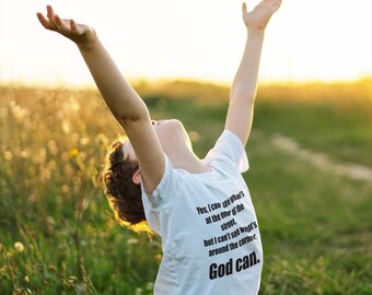 Faith Quote Word Art Christian Tshirt