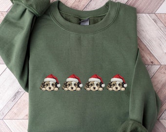 Morkie Christmas Sweatshirt, Dog Mom Sweater, Cute Pet Xmas Shirt, Holiday Sweater, Dog Lover Gift, Dog Owner Gift, Morkie Mama