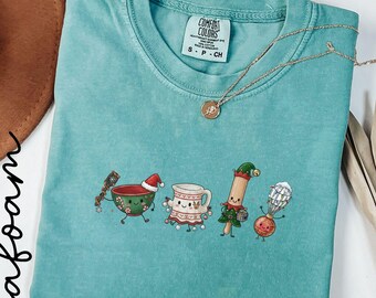 Christmas Baker Shirt, Funny Baking Tee, Holiday Baker Comfort Colors Shirt, Xmas Baking Gift, Cute Christmas Baking Shirt