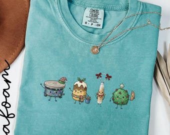 Christmas Pottery Maker Shirt, Funny Pottery Tee, Ceramic Artist Xmas Gift, Holiday Potter Shirt, Comfort Colors Clay Artist Tee