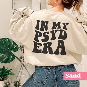 In My PsyD Era Sweatshirt, Psychologist Gift, Doctor Of Psychology, New Doctor, Psyd Student Sweater, Doctoral Degree, Clinical Psychology image 1