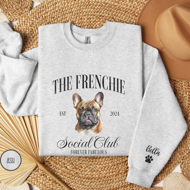 French Bulldog Frenchie Vacation Sweatshirt
