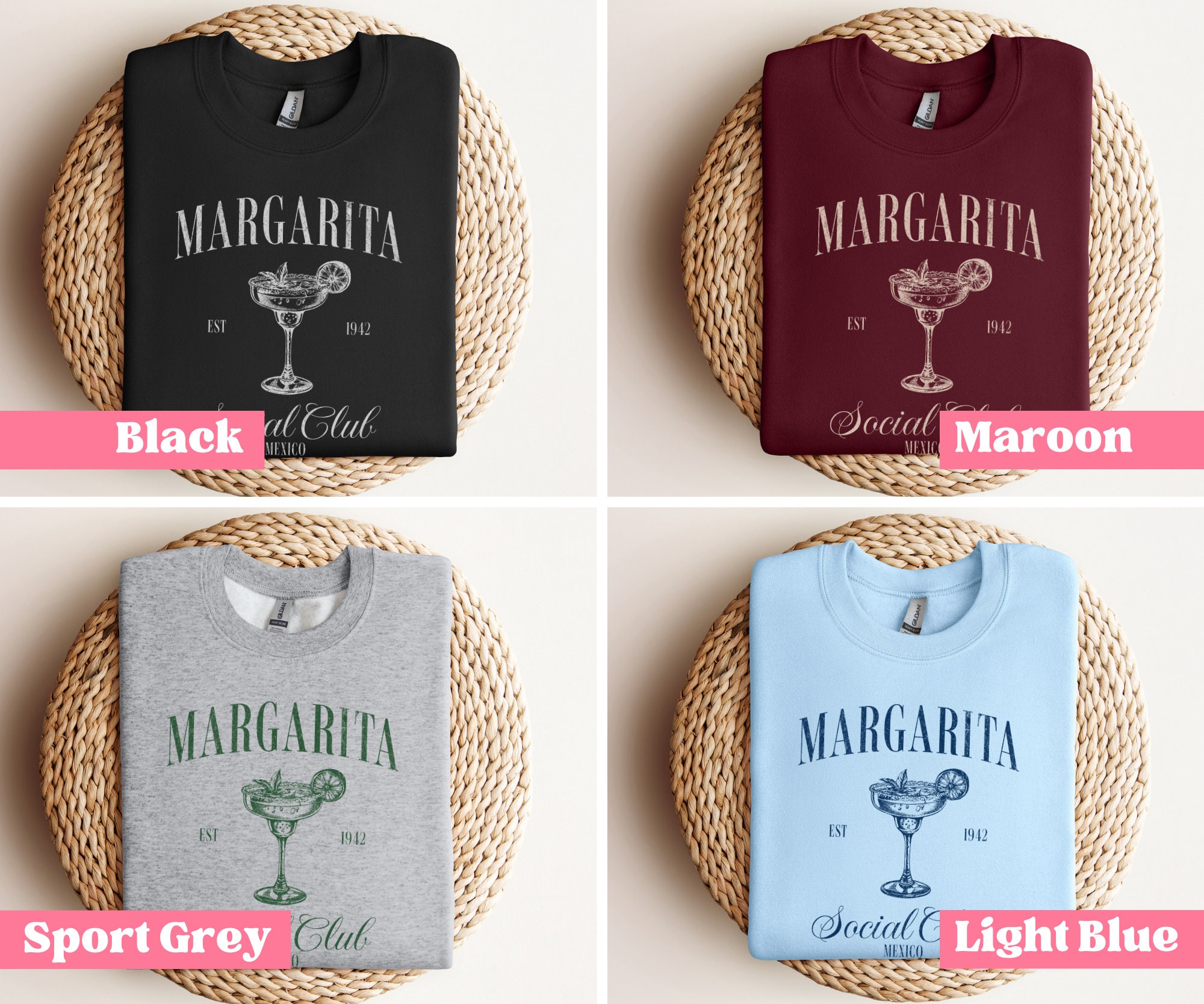 Maglietta Divertente Margarita Girl - Design Spiritoso Per Serate Tra Amiche, Cotone E Poliestere - Foto 9