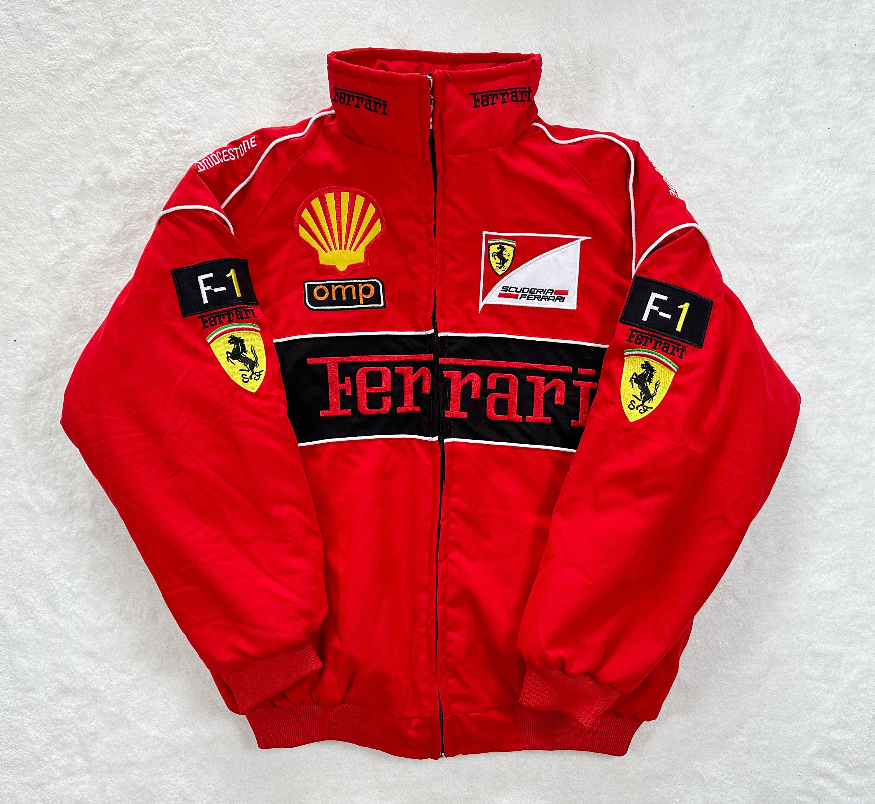 Ferrari Jacket Vintage Ferrari Racing Jacket F1 Jacket Bomber - Etsy