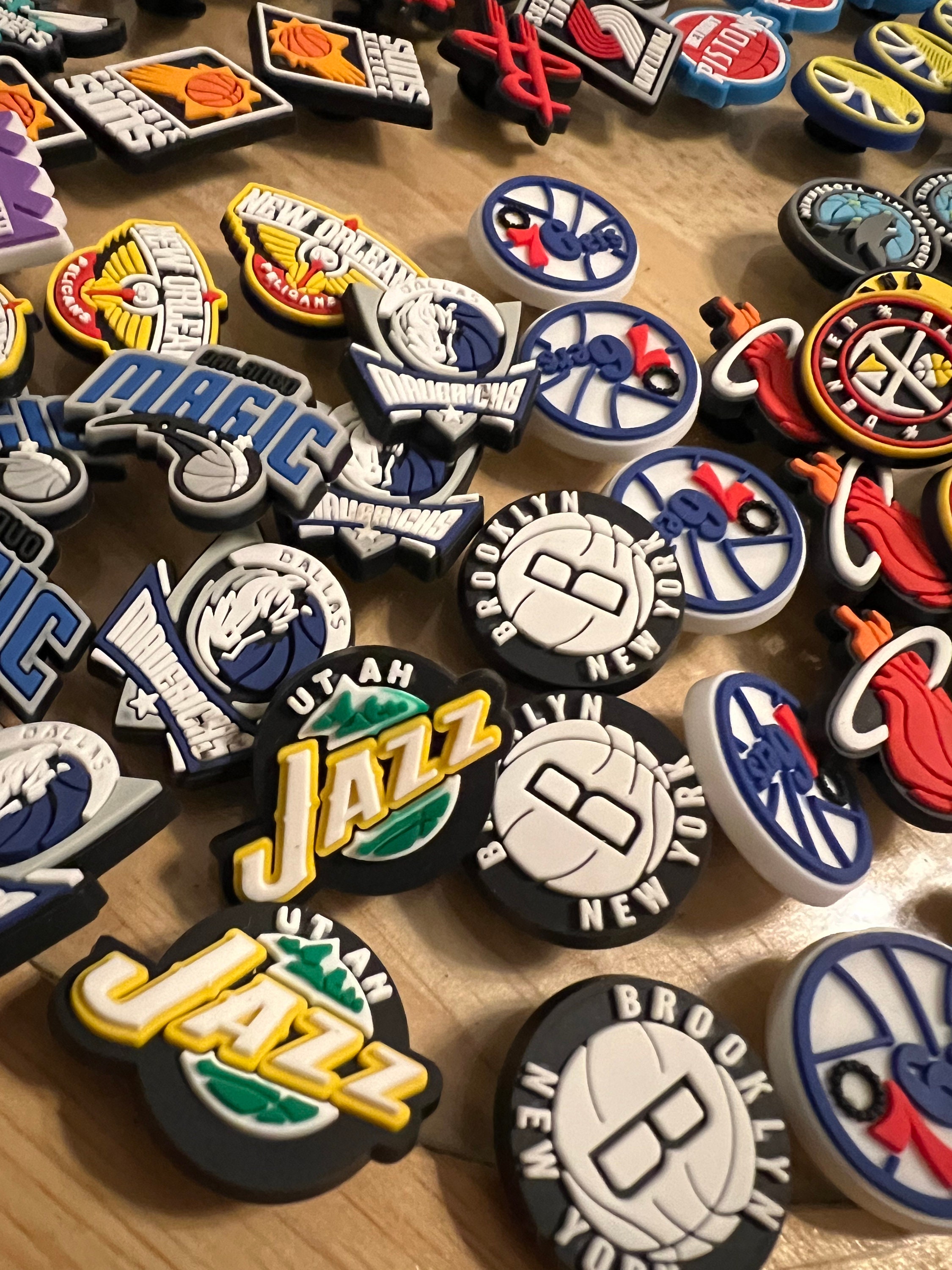 NBA Basketball Jibbitz 28 Available Etsy UK