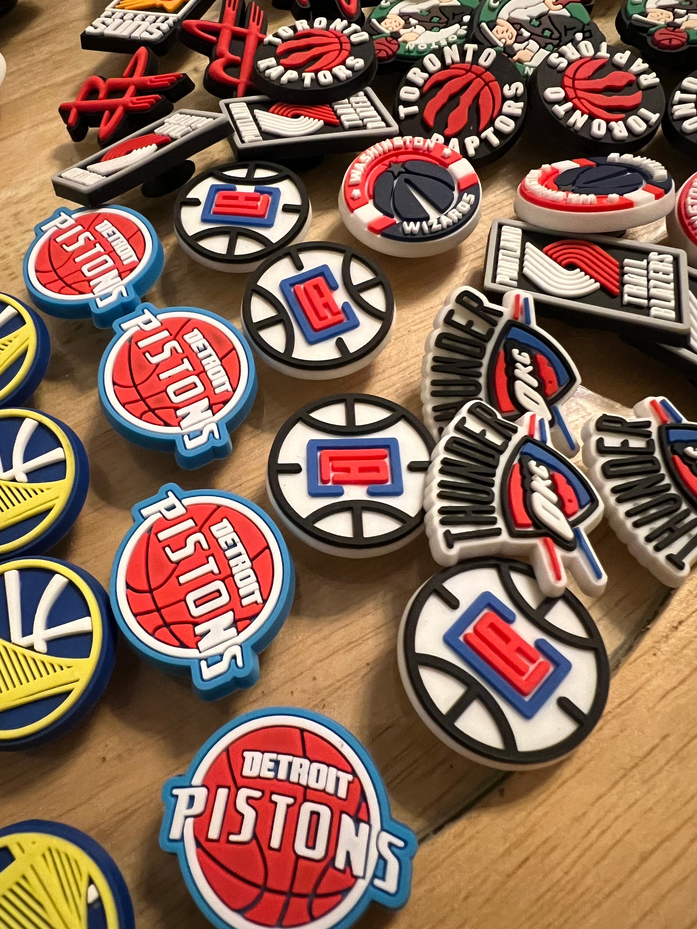 NBA Basketball Jibbitz 28 Available Etsy Australia