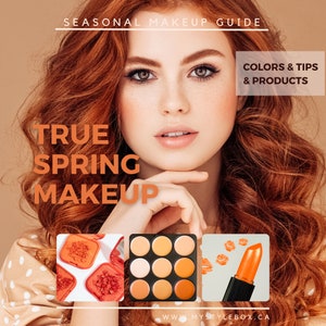 True (Warm) Spring Color Season Makeup Guide