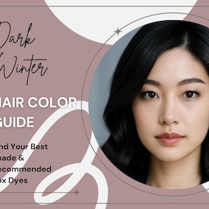 Dark Winter Hair Color Guide: Best Shades & At-Home Color Options