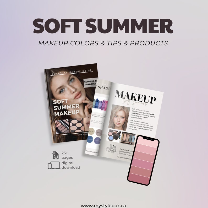 Soft Summer Color Season Makeup Guide