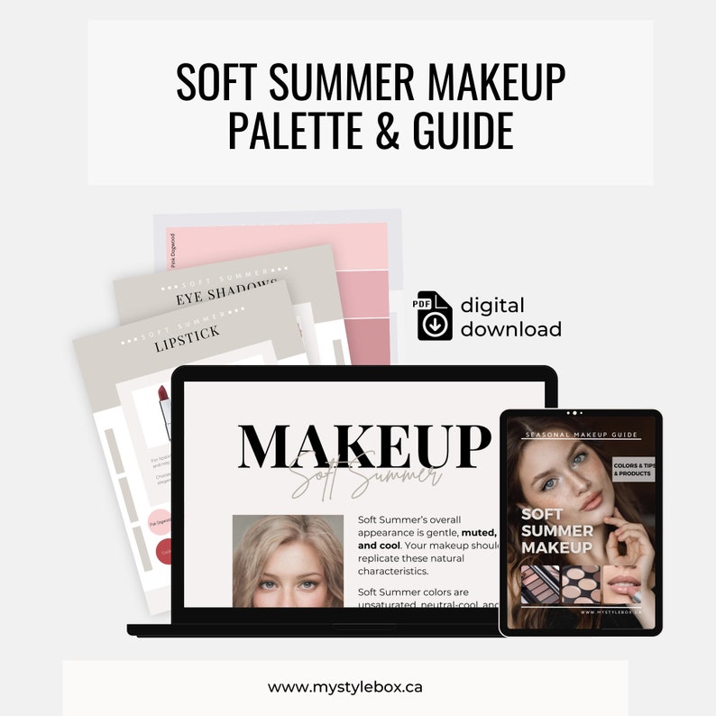 Soft Summer Color Season Makeup Guide