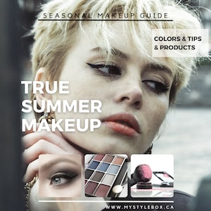 True (Cool) Summer Color Season Makeup Guide