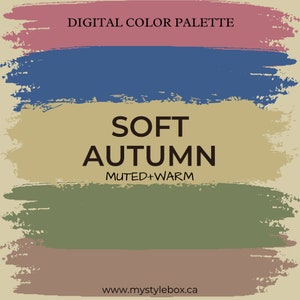 Soft Autumn Season Digital Color Palette