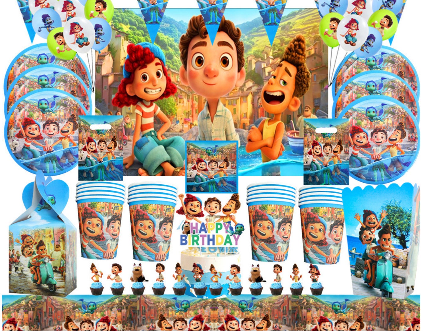 Luca Party favors| Party supplies| Party Gifts