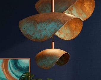 Kitchen Island & Dining Copper Pendant Light | Handmade Moroccan Copper Lighting