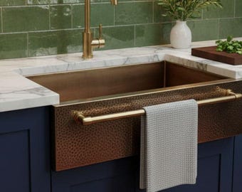 Handmade Moroccan Rectangular  Sink  Artisan Bathroom Bas, Rustic Luxury Design  MARRAKECH