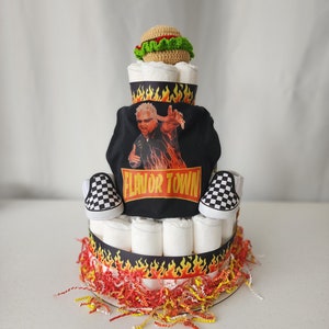 Guy Fieri Diaper Cake - Baby Gift/Baby Shower Centerpiece