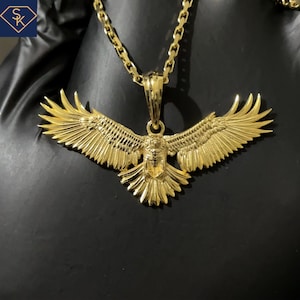 Brand New Golden Eagle Pendant