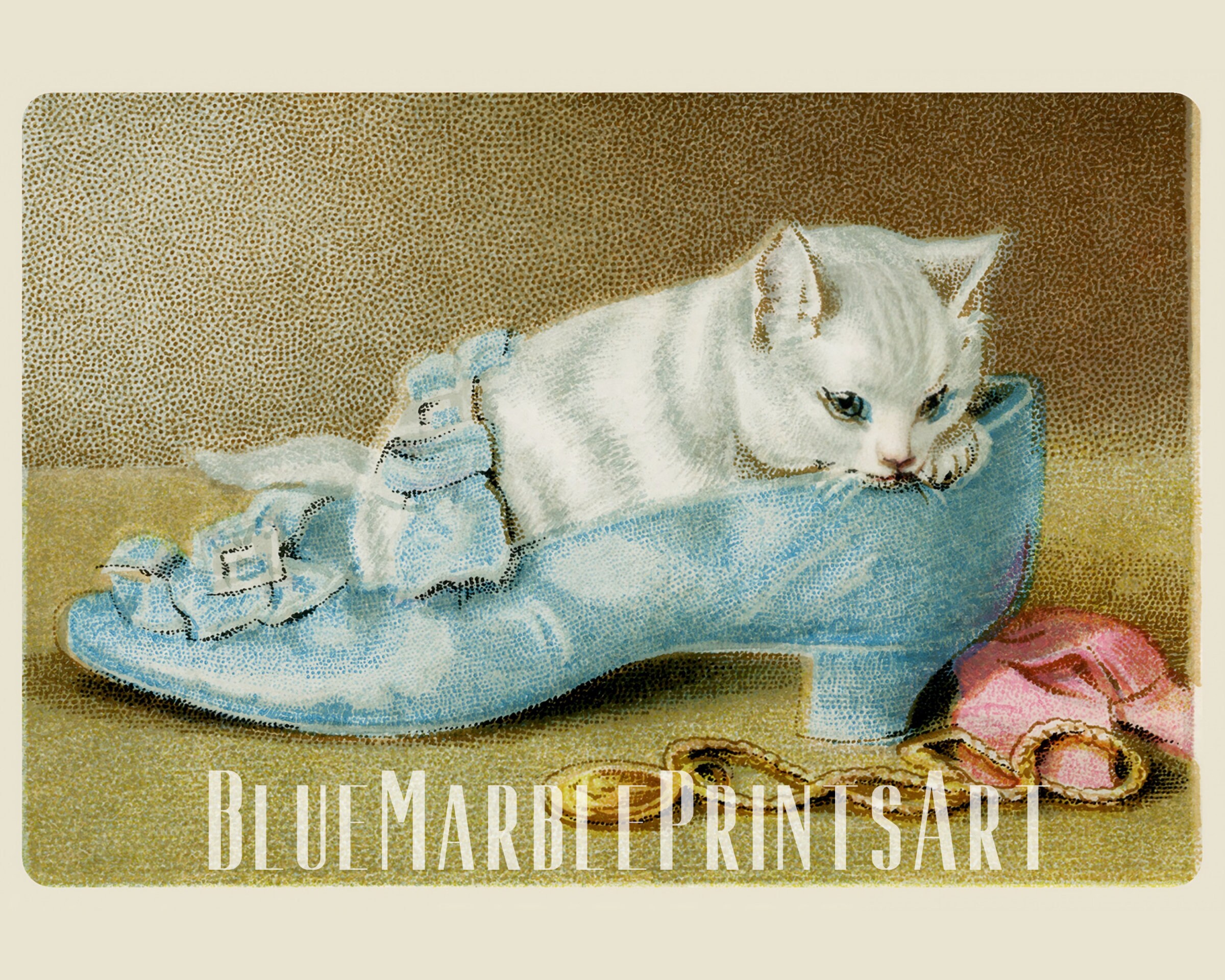 Victorian Cat Printable Victorian Cat Prints Victorian Cat Wall Art