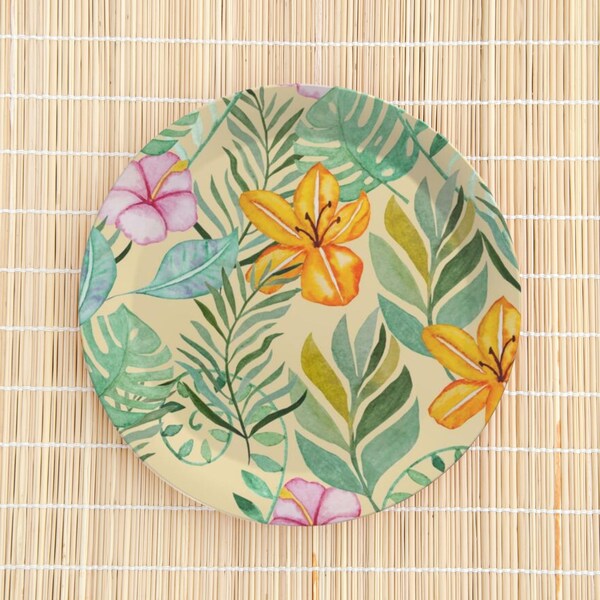 Tropical Dinnerware Etsy Australia