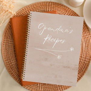 Benutzerdefiniertes Rezeptbuch, personalisiertes Geschenk für Koch, Familie, Koch, Bäcker, leeres Kochbuch zum Beschreiben, Hardcover oder Softcover Kochjournal