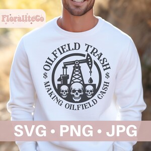 Oilfield Trash Making olieveld geld, olieveld SVG, booreiland werknemer SVG, booreiland Svg, booreiland, olieveld werknemer offerte, olieveld ontwerp