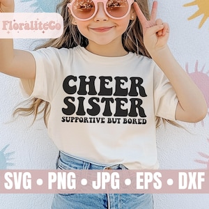 Cheer Sister SVG, Cheer Sis SVG, Cheer Family SVG, Sister Svg, Cheer Sister Cut File, Funny Cheer svg, Cheerleading, Cheer Quote Svg, File