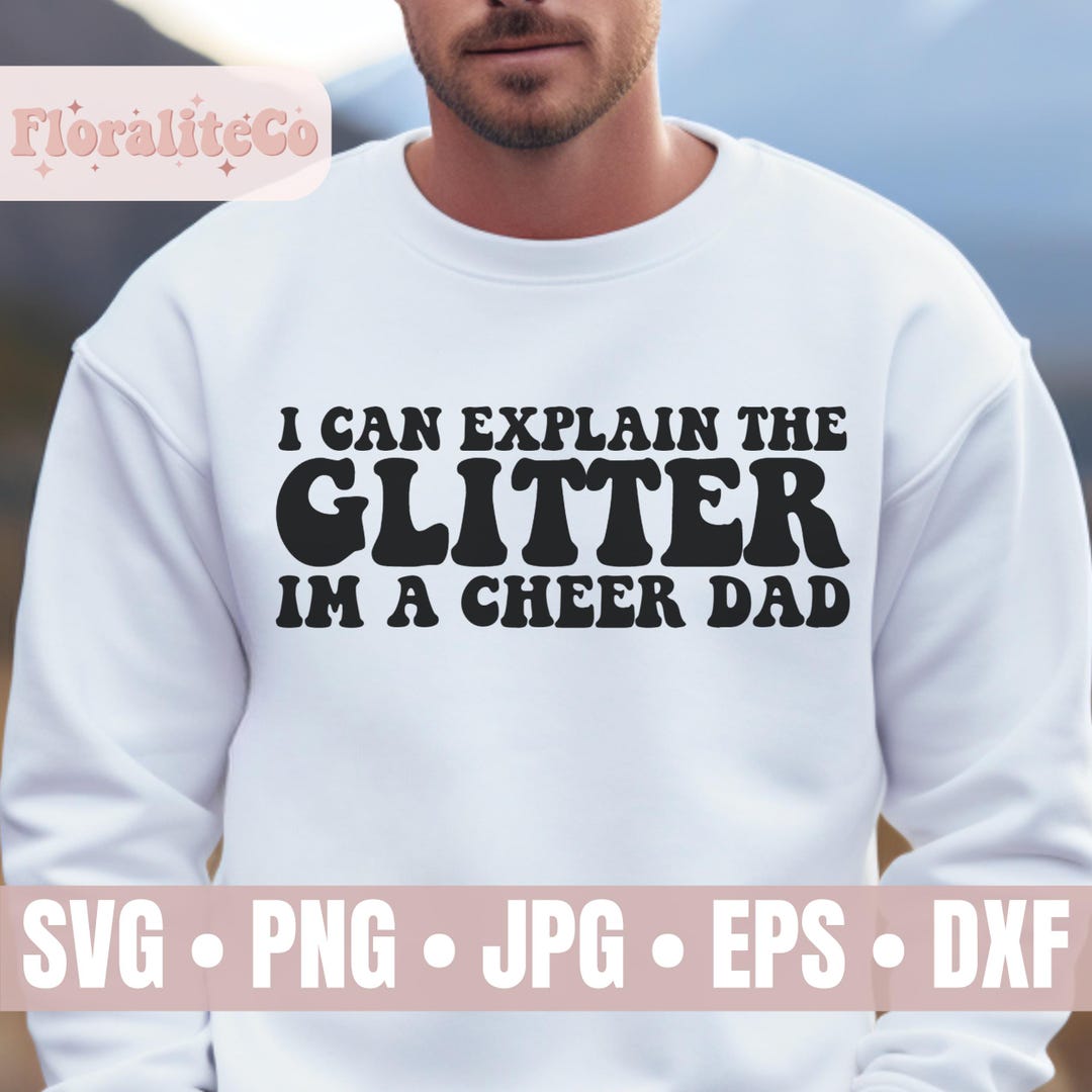 Competencia de porristas con purpurina svg, papá porrista svg, familia  porrista svg, porristas svg, papá svg, mamá svg, vida de porristas svg,  chica ..., image size:1080x1080